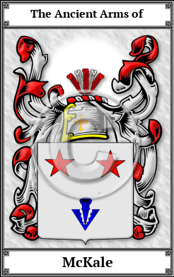 McKale Family Crest Download (JPG) Book Plated - 600 DPI
