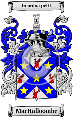 MacHalloombe Family Crest/Coat of Arms