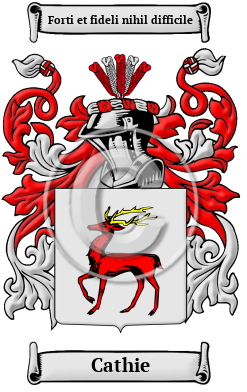 Cathie Family Crest/Coat of Arms