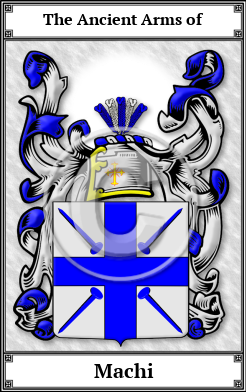 Machi Family Crest Download (JPG)  Book Plated - 150 DPI