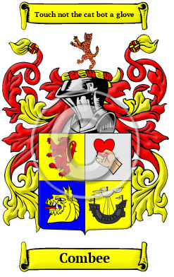 Combee Family Crest/Coat of Arms