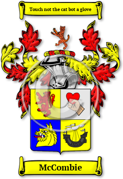 McCombie Family Crest Download (jpg) Legacy Series - 150 DPI