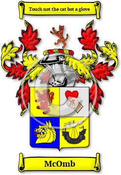McOmb Family Crest Download (JPG) Legacy Series - 600 DPI