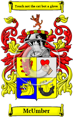 McUmber Family Crest/Coat of Arms