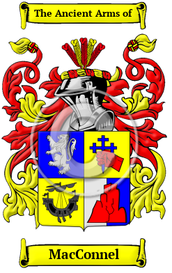 MacConnel Family Crest/Coat of Arms