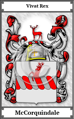 McCorquindale Family Crest Download (JPG)  Book Plated - 150 DPI