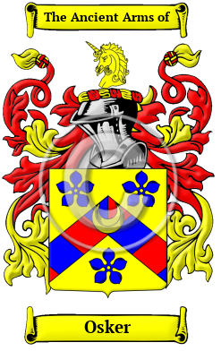 Osker Family Crest/Coat of Arms