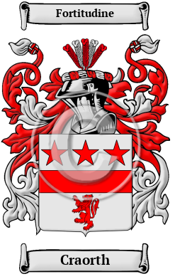 Craorth Family Crest/Coat of Arms