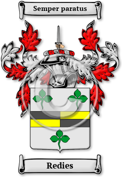 Redies Family Crest Download (jpg) Legacy Series - 150 DPI
