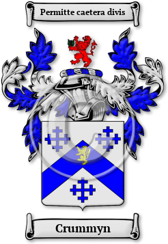 Crummyn Family Crest Download (JPG) Legacy Series - 600 DPI