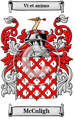 McCuligh Family Crest/Coat of Arms