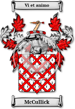 McCullick Family Crest Download (jpg) Legacy Series - 150 DPI