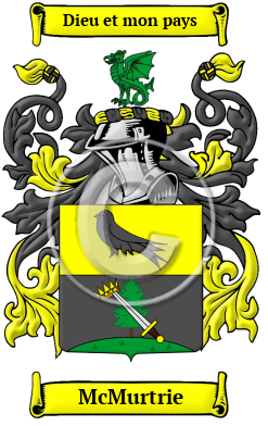 McMurtrie Family Crest/Coat of Arms