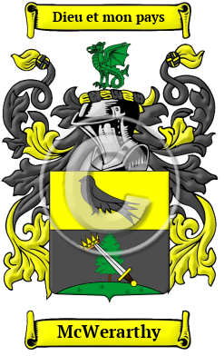 McWerarthy Family Crest/Coat of Arms