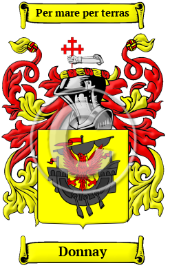 Donnay Family Crest/Coat of Arms