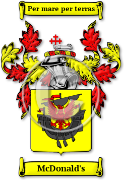 McDonald's Family Crest Download (jpg) Legacy Series - 150 DPI