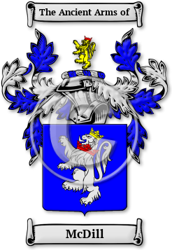 McDill Family Crest Download (JPG) Legacy Series - 600 DPI
