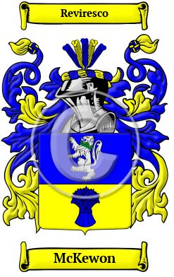 McKewon Family Crest/Coat of Arms