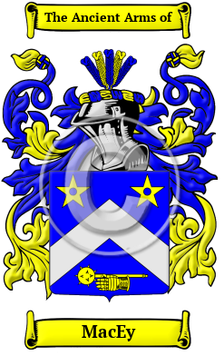 MacEy Family Crest/Coat of Arms