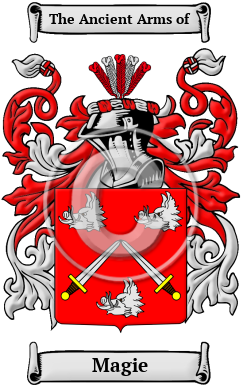 Magie Family Crest/Coat of Arms
