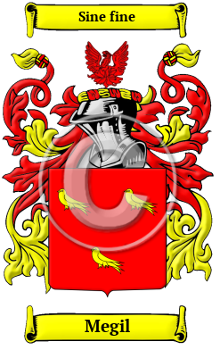 Megil Family Crest/Coat of Arms