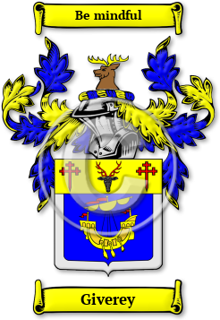 Giverey Family Crest Download (JPG) Legacy Series - 300 DPI
