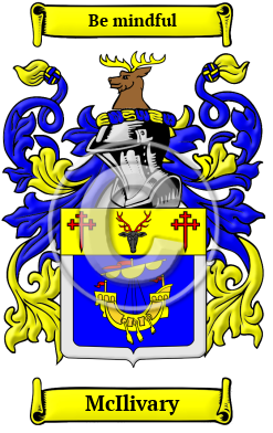 McIlivary Family Crest/Coat of Arms