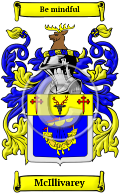 McIllivarey Family Crest/Coat of Arms