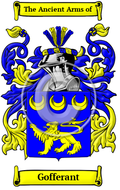 Gofferant Family Crest/Coat of Arms