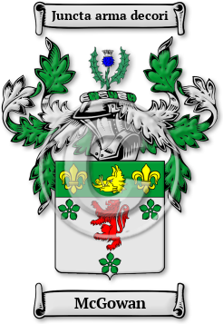 McGowan Family Crest Download (jpg) Legacy Series - 150 DPI
