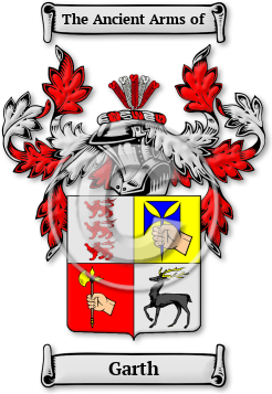 Garth Family Crest Download (jpg) Legacy Series - 150 DPI
