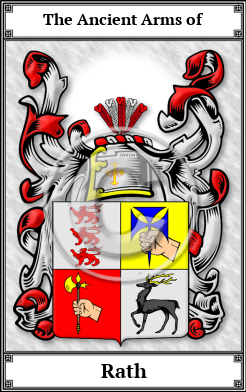 Rath Family Crest Download (JPG)  Book Plated - 150 DPI