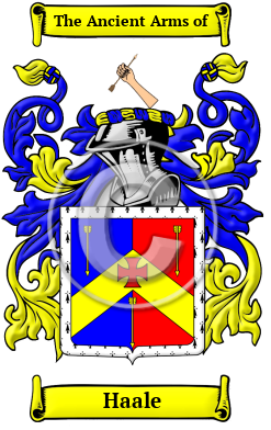 Haale Family Crest/Coat of Arms
