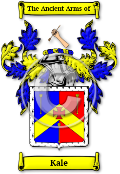 Kale Family Crest Download (jpg) Legacy Series - 150 DPI
