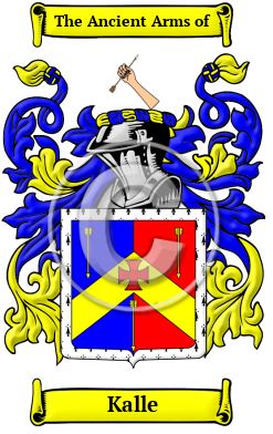 Kalle Family Crest/Coat of Arms