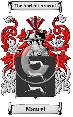 Maucel Family Crest/Coat of Arms