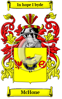 McHone Family Crest/Coat of Arms