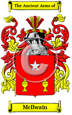 McIlwain Family Crest/Coat of Arms