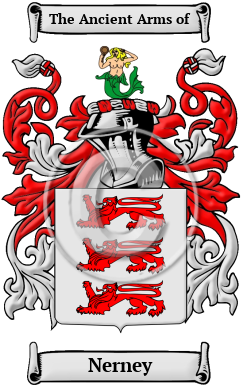 Nerney Family Crest/Coat of Arms