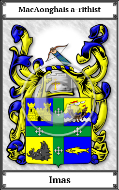 Imas Family Crest Download (JPG)  Book Plated - 150 DPI