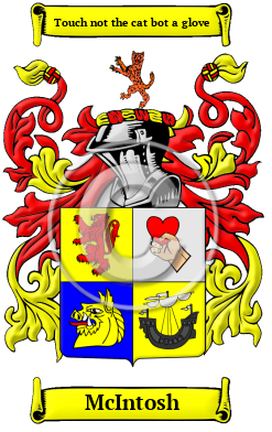 McIntosh Family Crest/Coat of Arms