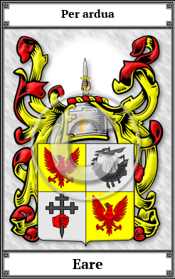 Eare Family Crest Download (JPG)  Book Plated - 150 DPI