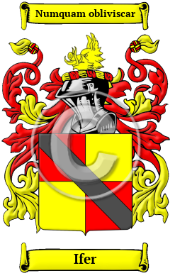 Ifer Family Crest/Coat of Arms