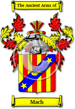 Mach Family Crest Download (jpg) Legacy Series - 150 DPI