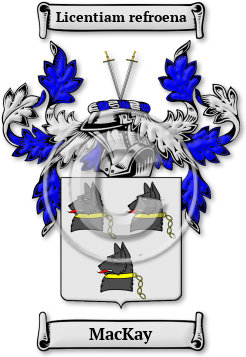 MacKay Family Crest Download (jpg) Legacy Series - 150 DPI