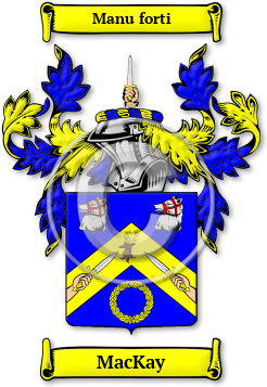 MacKay Family Crest Download (JPG) Legacy Series - 600 DPI