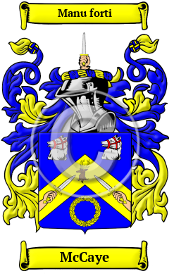 McCaye Family Crest/Coat of Arms