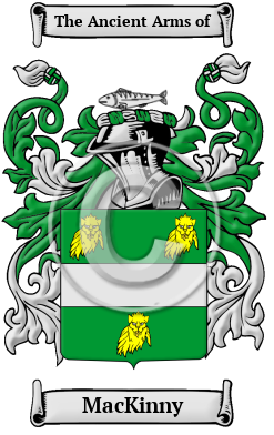 MacKinny Family Crest/Coat of Arms
