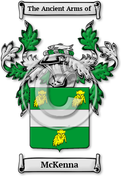 McKenna Family Crest Download (jpg) Legacy Series - 150 DPI