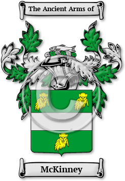 McKinney Family Crest Download (JPG) Legacy Series - 600 DPI